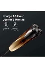 Blackstone 3cj Islak Kuru Çift Kullanımlı Su Geçirmez Şarjlı Tıraş Makinesi