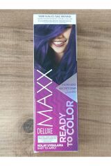 Deluxe Max Yarı Kalıcı Saç Boyası Mor Purple Ready To Color