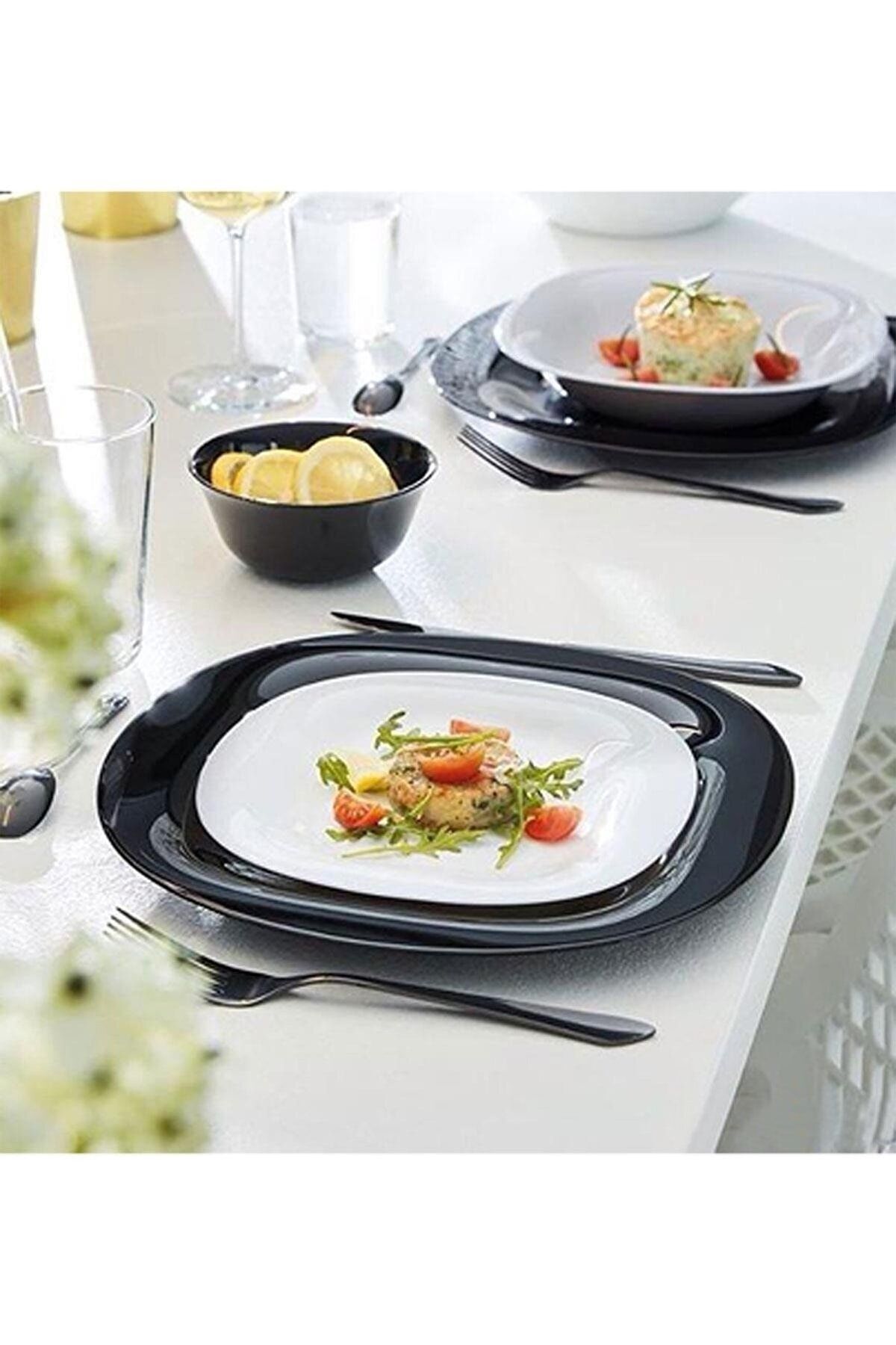 Faya Home Arcoroc Carine White Tatlı Tabağı 19 Cm Beyaz