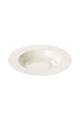 Ofantlıgt 6 Parça Beyaz Ikea Çizgi Kabartma Derin Tabak