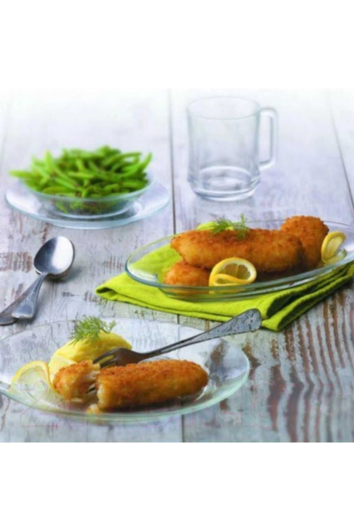 23 cm 6 Kişilik Çukur Yemek Tabağı
