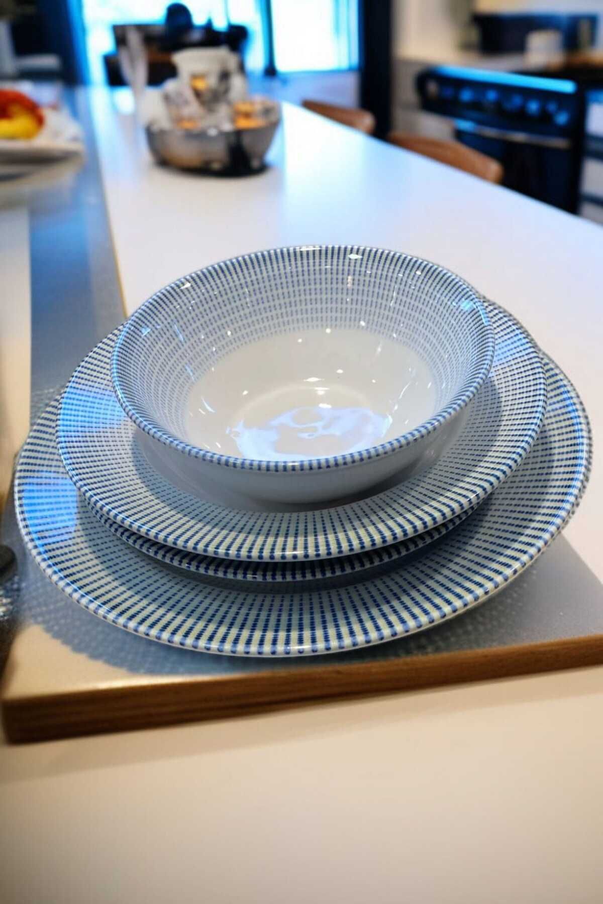 16 Parça Blue Yemek Takımı