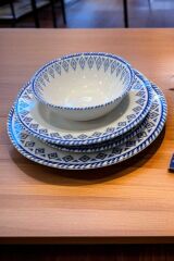 24 Parça Blue Yemek Takımı 01