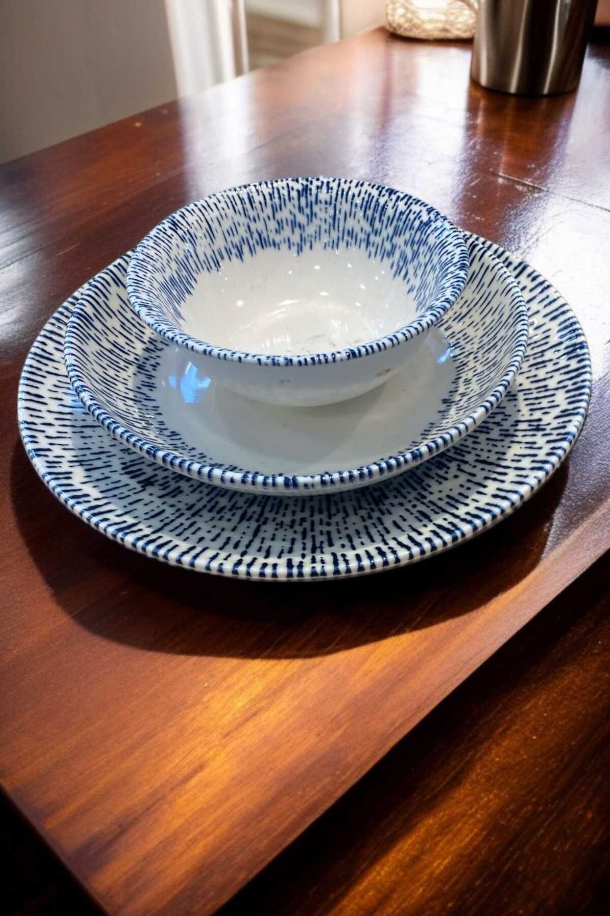 24 Parça Blue Yemek Takımı