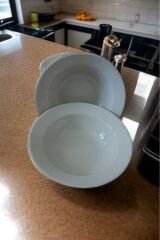 6 Adet Yaldızlı 13 cm Yuvarlak Porselen Kase