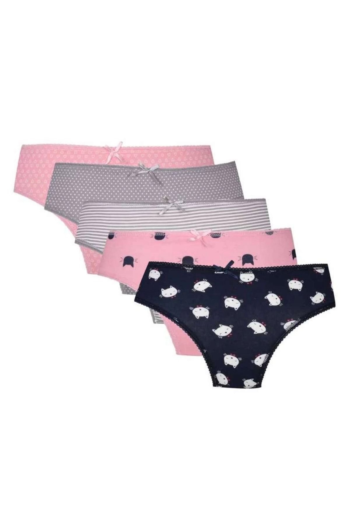 5\'li Desenli Slip
