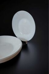 Ofantlıgt 6 Adet 20 Cm Yaldızlı Özel Seri Derin Çukur Yemek Tabağı