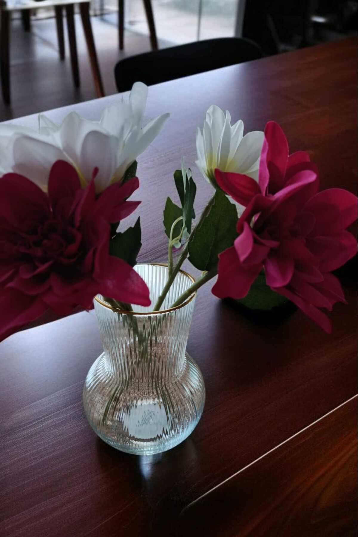 Padrag Dekoratif Yaldızlı Vazo 17 cm