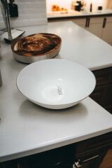 2 Adet 23 Cm Yaldızlı Salata Kasesi