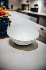 2 Adet 23 Cm Yaldızlı Salata Kasesi
