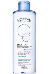 Marka: L’oréal Paris Micellar Kusursuz Makyaj Temizleme Suyu Normal Ciltler 400 Ml Kategori: Makyaj