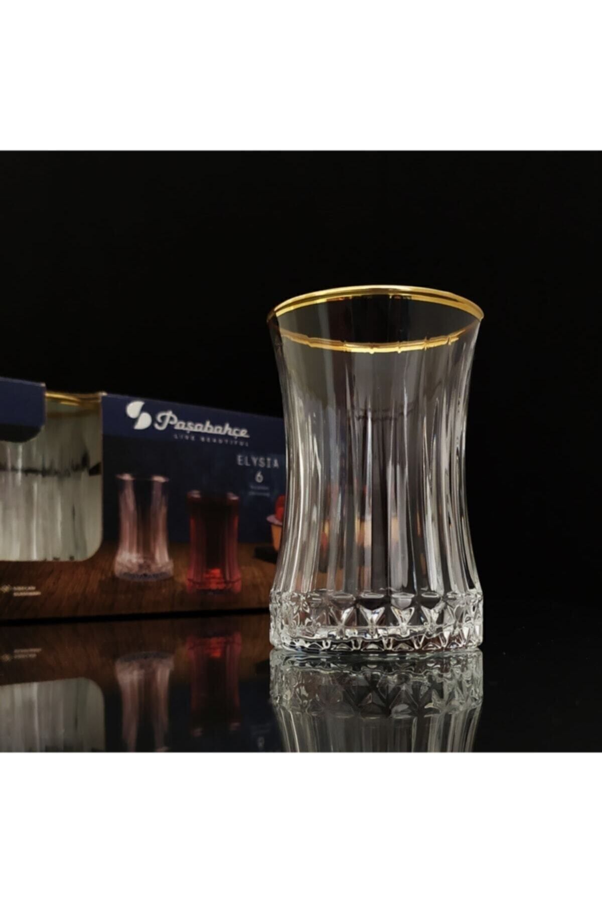 Elysia Çay Bardağı Gold Yaldızlı-6 Adet 42901