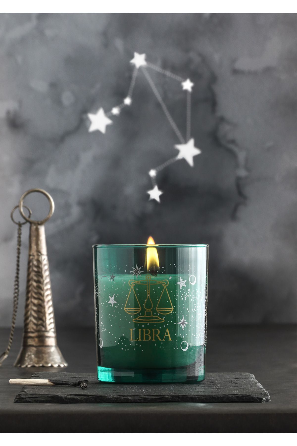 Magic Of Sky Libra Terazi Şakayık Kokulu Mum 150 Gr.