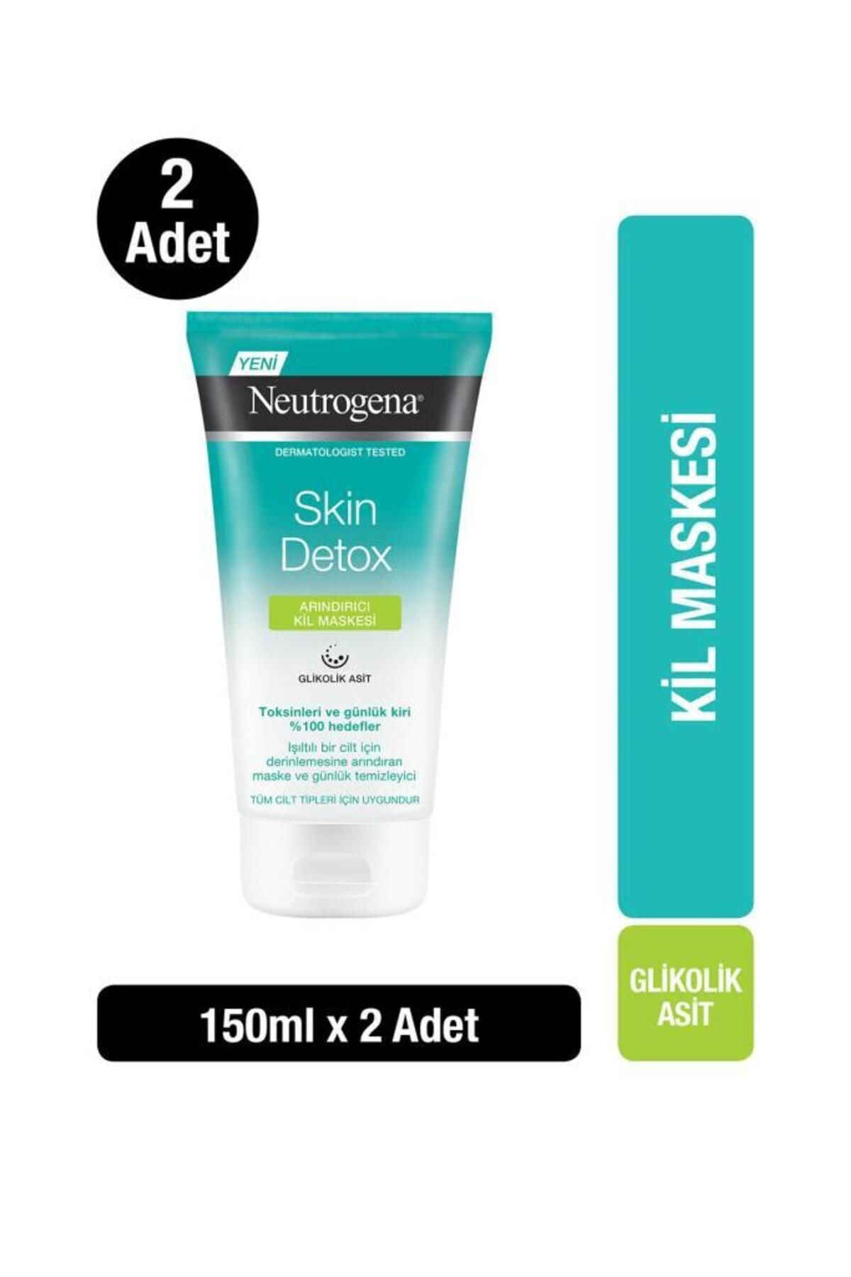Skin Detox Arındırıcı Kil Maskesi 150 ml x2