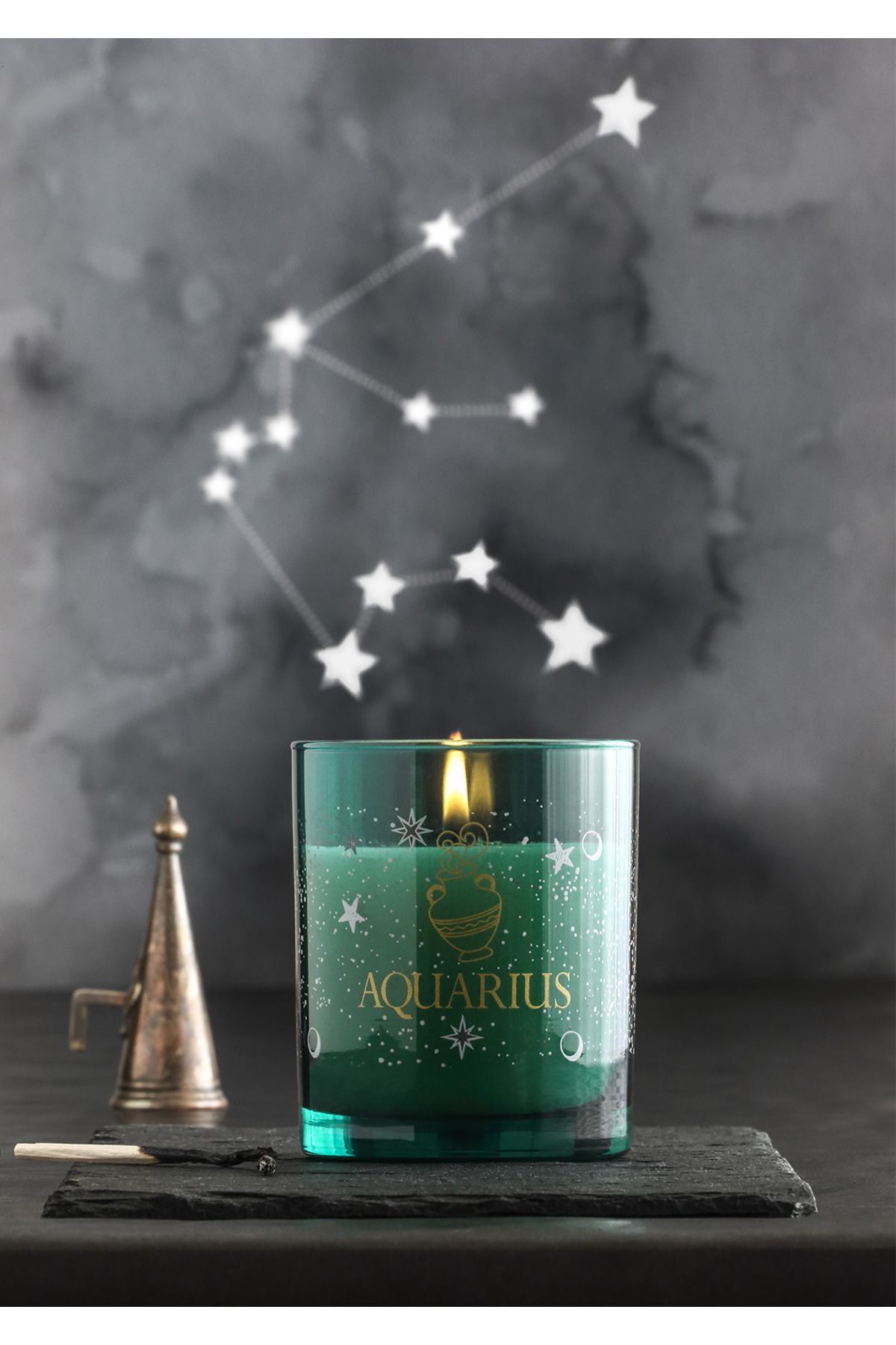 Magic Of Sky Aquarius Kova Şakayık Kokulu Mum 150 Gr.
