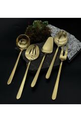 BAHAMA 5 PARÇA  TİTANYUM GOLD SOS SERVİS TAKIMI