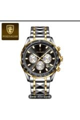 Black Gold Erkek Kuvars Saat