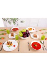 Arcopal Zelie Beyaz 18 Parça 6 Kişilik Yemek Takımı.