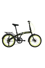 Katlanabilir Bisiklet X7 Neon Sarı 20 Jant 7 Vites