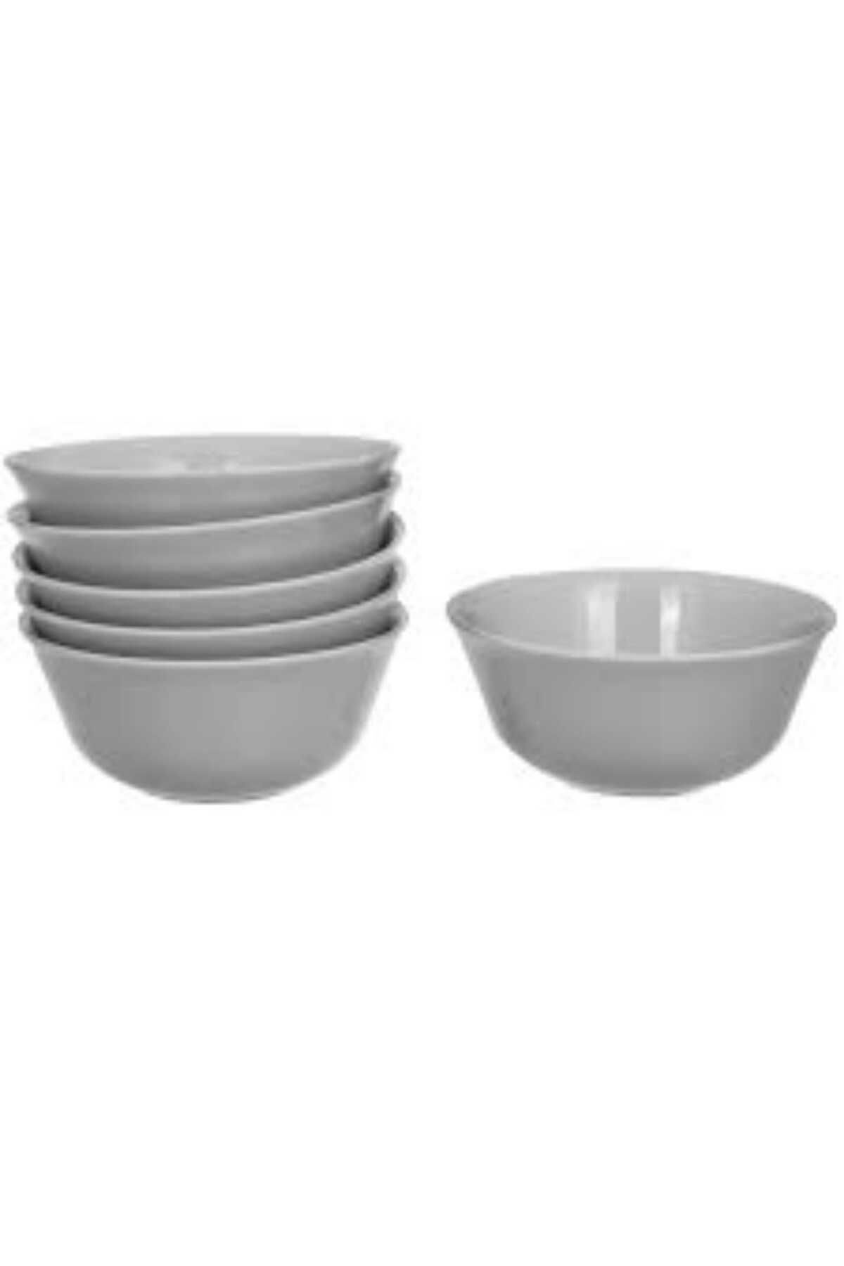 Carine  12 Cm  Gri Kase 6 Lı