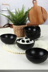 Mat Siyah Delta Kase 14 Cm 6 Adet