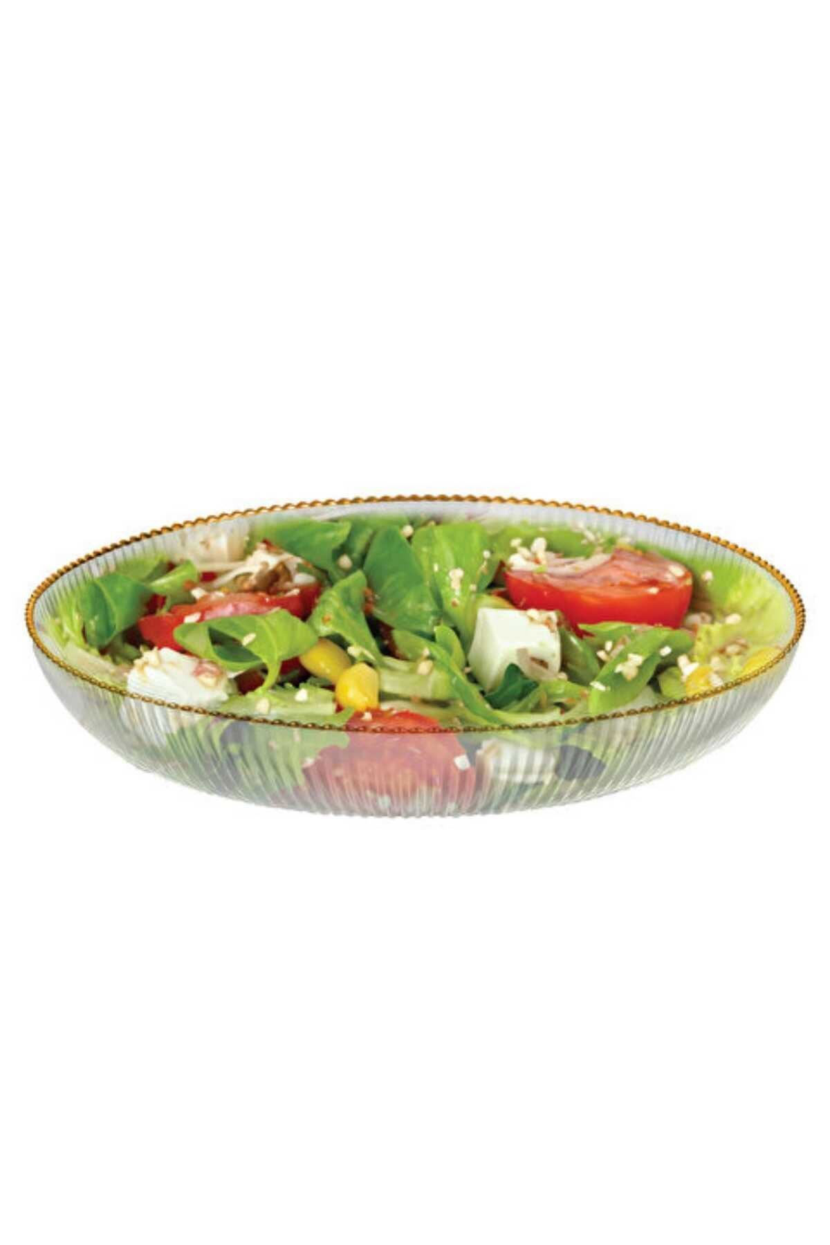 Yaldızlı Fileli Salata Kasesi 30 cm