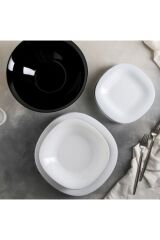 Carine Beyaz 6 Adet 19 Cm Tatlı Meyve Tabağı