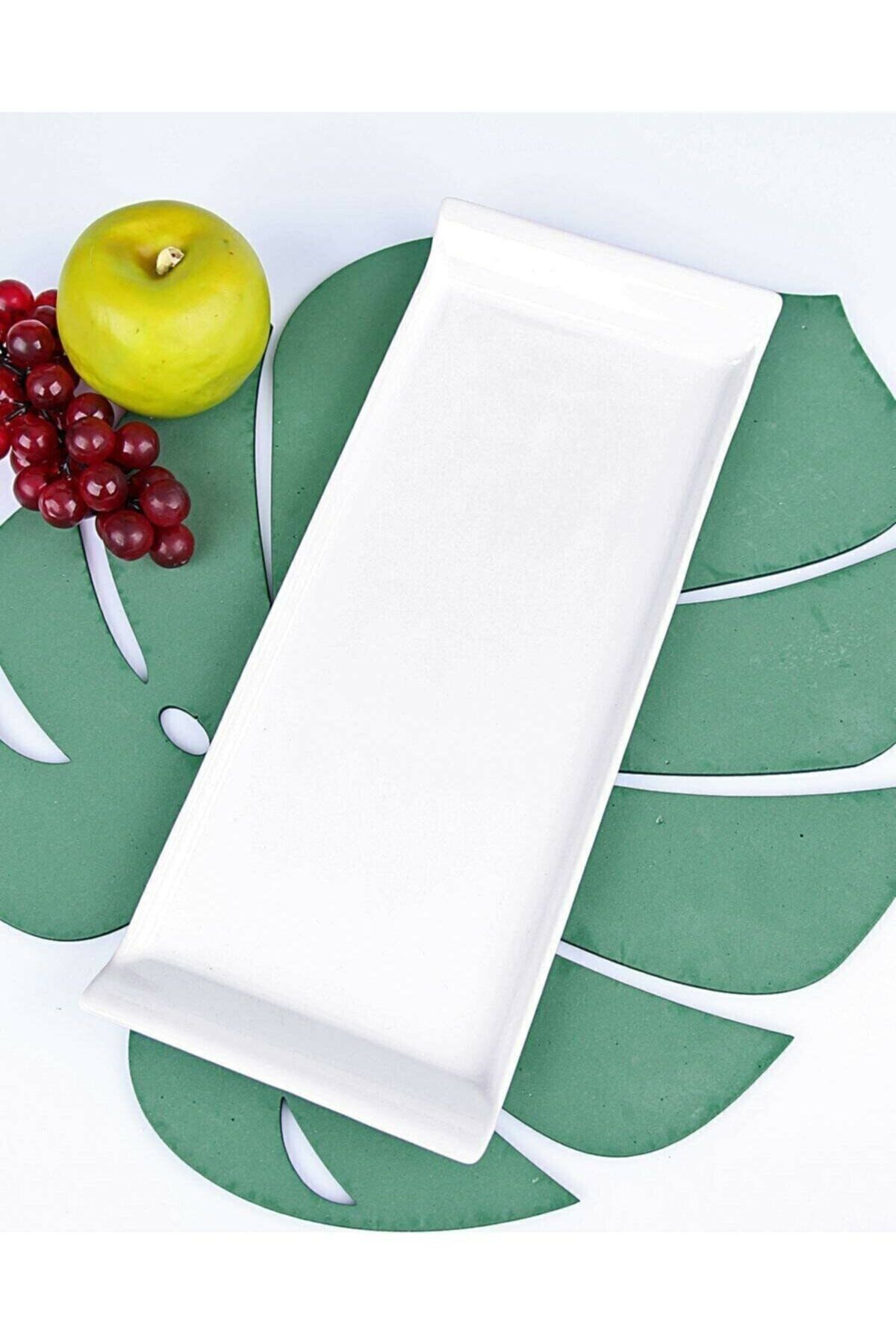 2 Kişilik Pure White Servis Sunum Tabağı