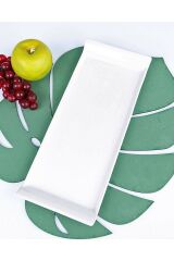 2 Kişilik Pure White Servis Sunum Tabağı