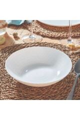 Pampille Yemek Tabağı Beyaz 6'lı 20cm