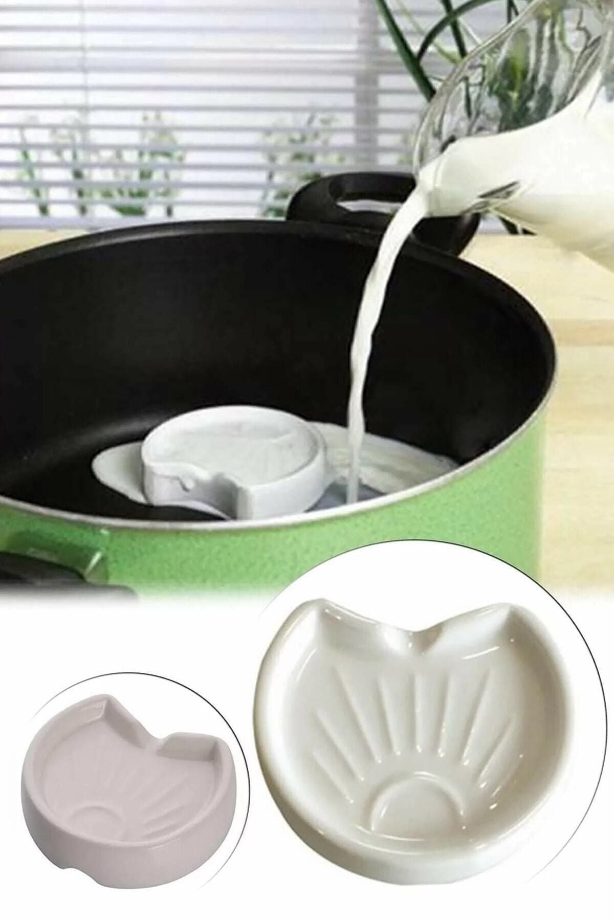 Süt Taşırmaz Milk Saver Doğal Seramik Süt Taşma Koruyucu Taş