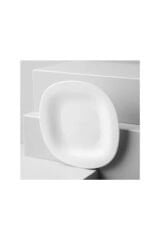 Carine 27 Cm 6 Adet Beyaz Servis Yemek Tabağı
