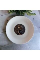 Özel Seri Hayat Ağacı Desenli Pasta Tabağı 6'lı 19cm