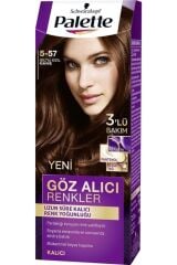 Yoğun Göz Alıcı Renkler Saç Boyası 5.57 Işıltılı Kızıl Kahve