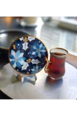 12 Parça Altın Yaldızlı Çay Seti Özel Seri AB1