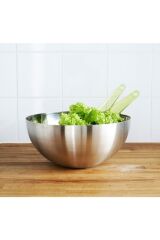 Blanda Blank Servis Kasesi Salata Kasesi Makarna Kasesi Paslanmaz Çelik 20 Cm