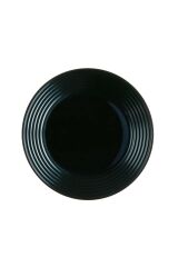 L7614 Harena Temperli Siyah 6 'lı Servis Tabak 27cm