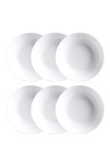 Diwali White 6 Adet Yemek Tabağı