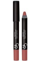 Matte Lipstick Crayon Ruj No:21