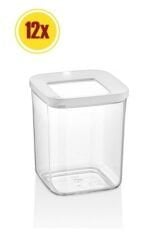 T&m Kitchens Vakum Kapaklı 12'li Erzak Saklama Kabı Seti (900ml*12)