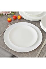 Diwali White 19 Parça Yemek Takımı