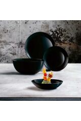 Diwali Black 24 Parça Yemek Seti