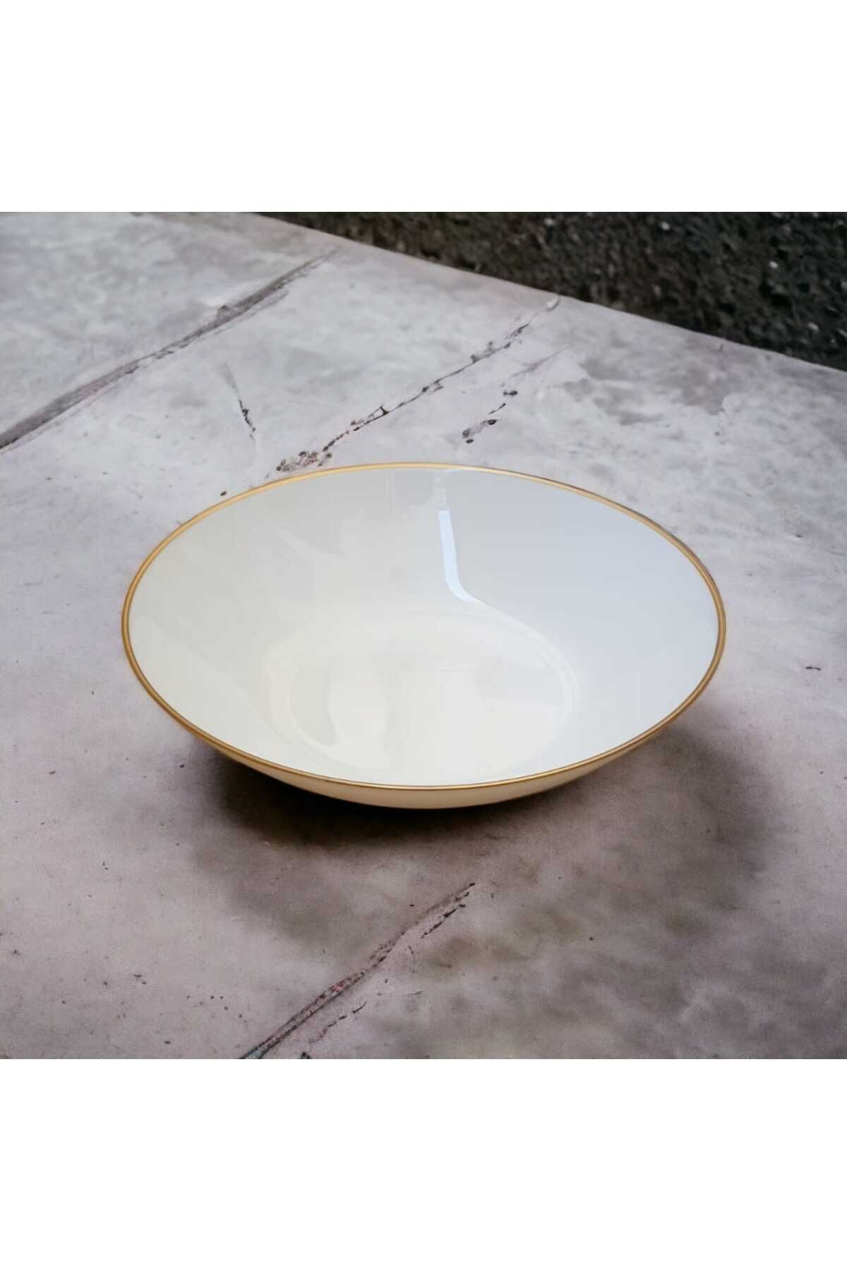 6 Adet Arcopal Zelie Special Altın Yaldızlı 20 Cm Yemek Tabağı