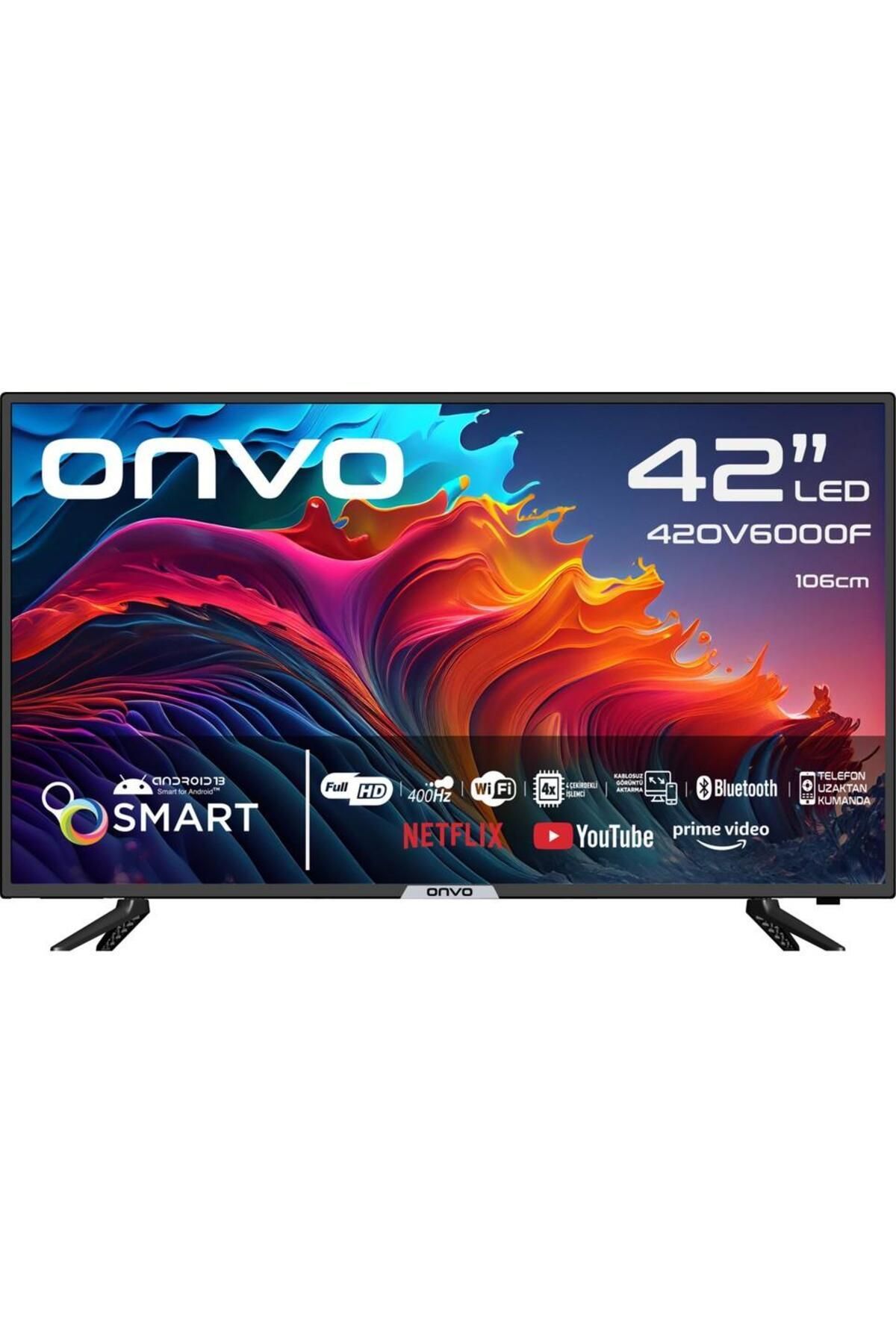 42ov6000f Full Hd 42'' 106 Ekran Uydu Alıcılı Android Smart Led Tv