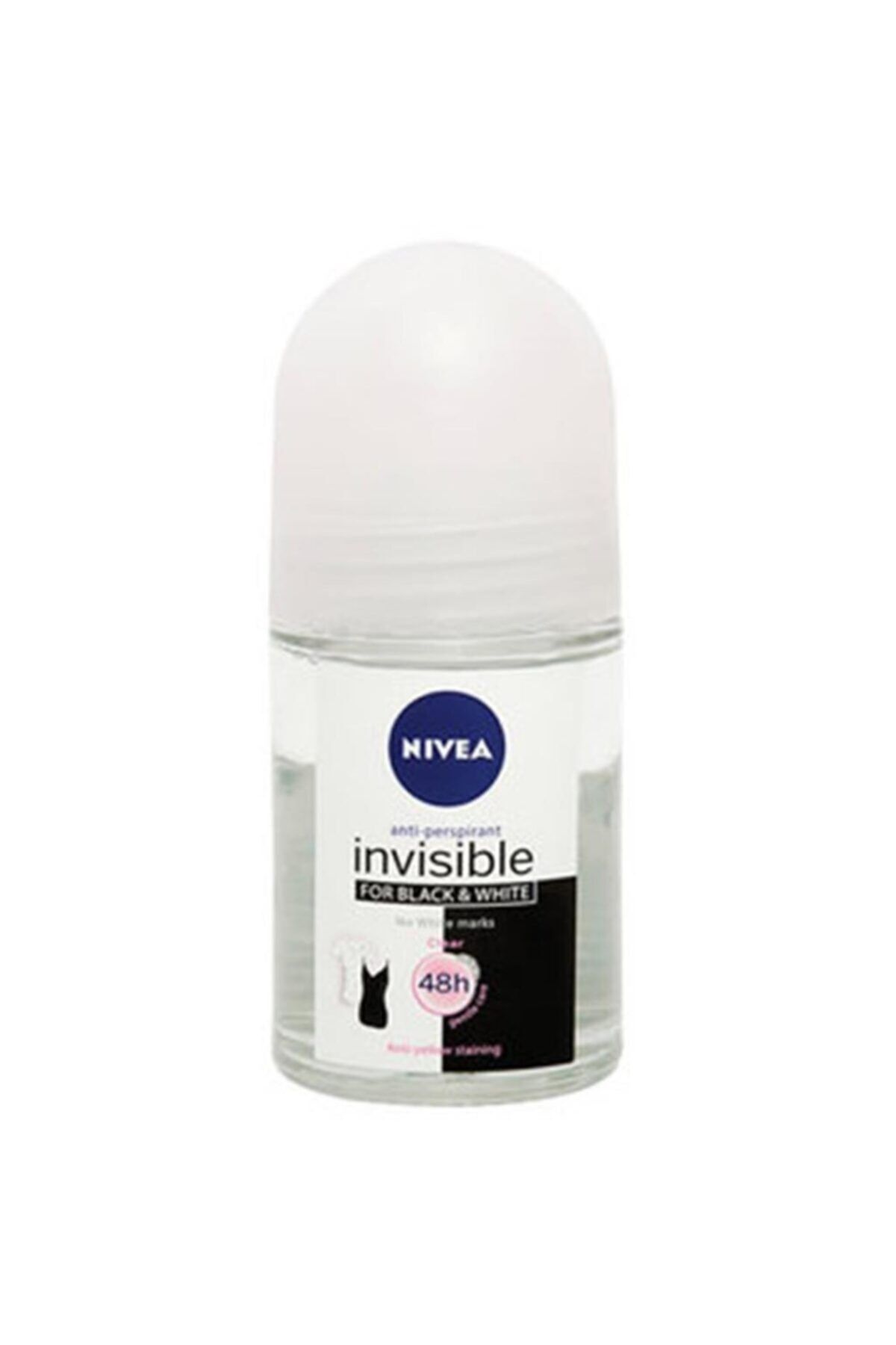 Invisible Black - Whıte Clear Roll-on Deodorant 25 Ml Kadın