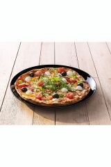 Friends Tıme Temperli Siyah Pizza Tabağı 32 Cm