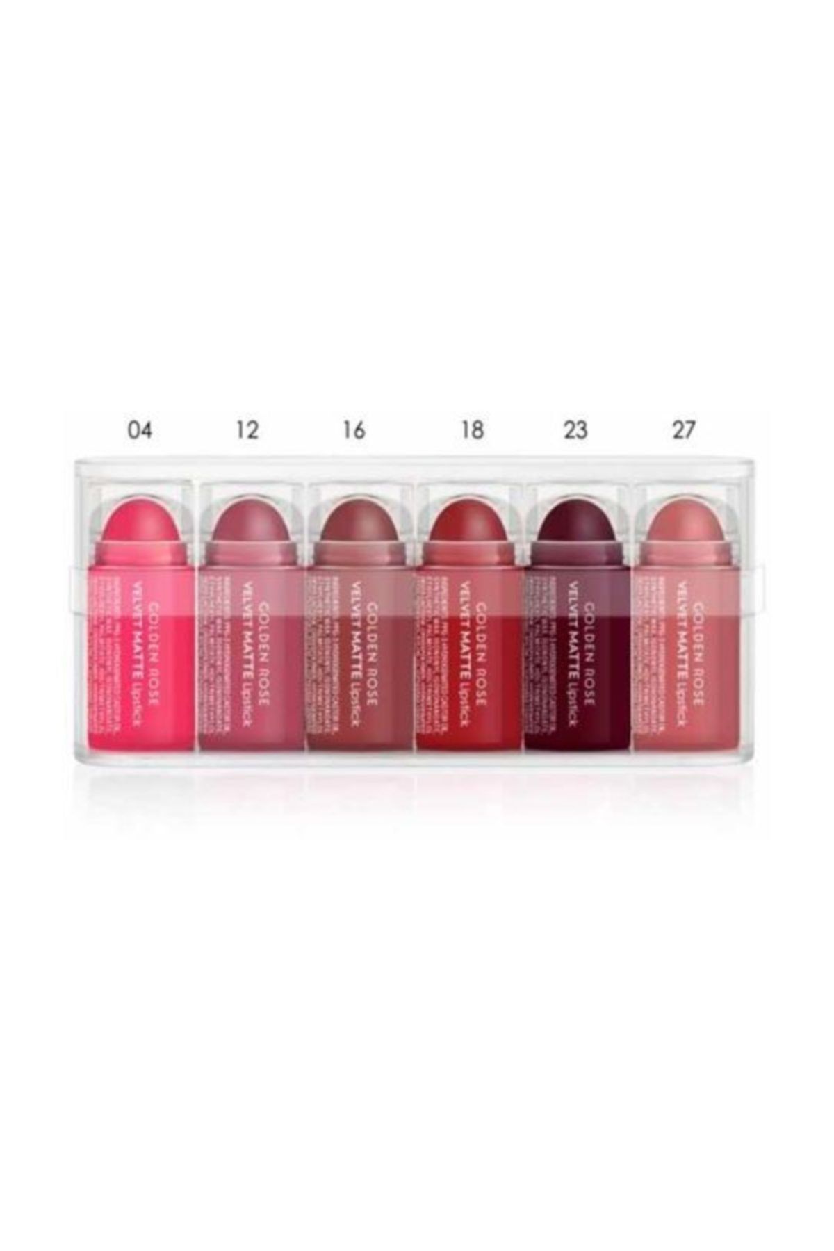 Velvet Lipstick 6lı Mini - Mix 2 - Mat Ruj