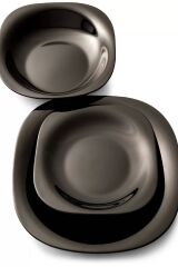 Carine 24 Parça Siyah Yemek Seti SET-0011