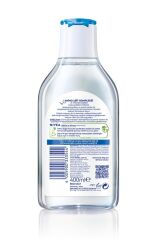 Canlandırıcı Micellar Makyaj Temizleme Suyu 400ml, Amino Asit, E Vitamini, Nemlendirici, Normal Cilt