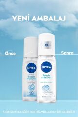 Kadın Pump Sprey Deodorant 75ml, 48 Saat Ter Koruması, Uzun Süren Ferahlık, Okyanus Özleri Esansı